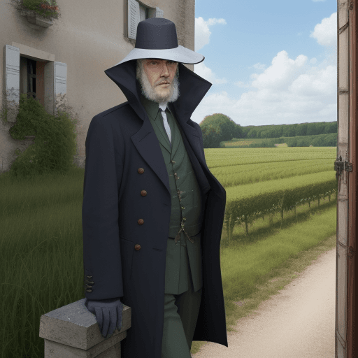 AI generated:  l'inconnu en haillons