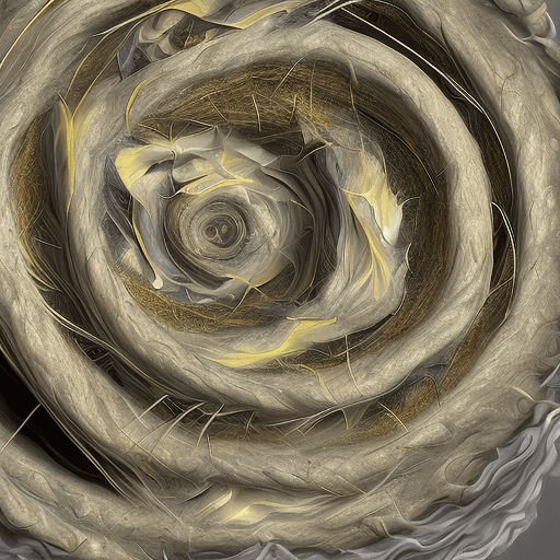 AI generated: Möbius quiche, highly detailed photography