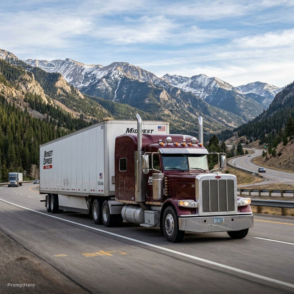 AI generated: generate a truck image
