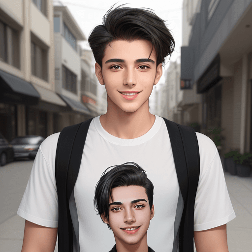 AI generated: Pairoj is a handsome young man with a charming and approachable demeanor. He has a warm smile that l...