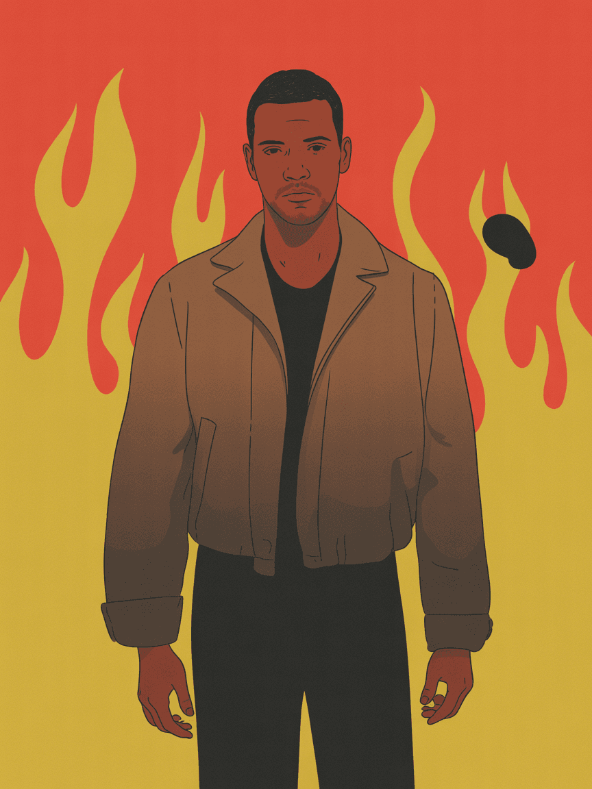 AI generated: Oh the burden bleed, it was the world on fire. No-one eating bodies so I was wrong to leave to avoid...