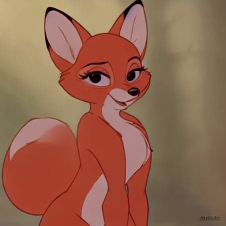Cartoon fox Vixey - Image 3
