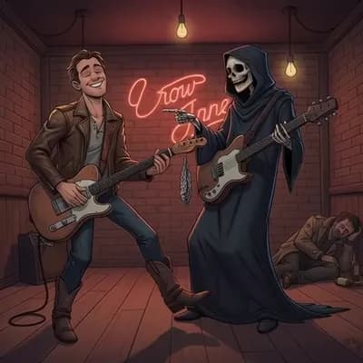 AI generated video: Anima la imagen de referencia en estilo cartoon: crea un bucle suave y continuo donde ocurran pequeñ...