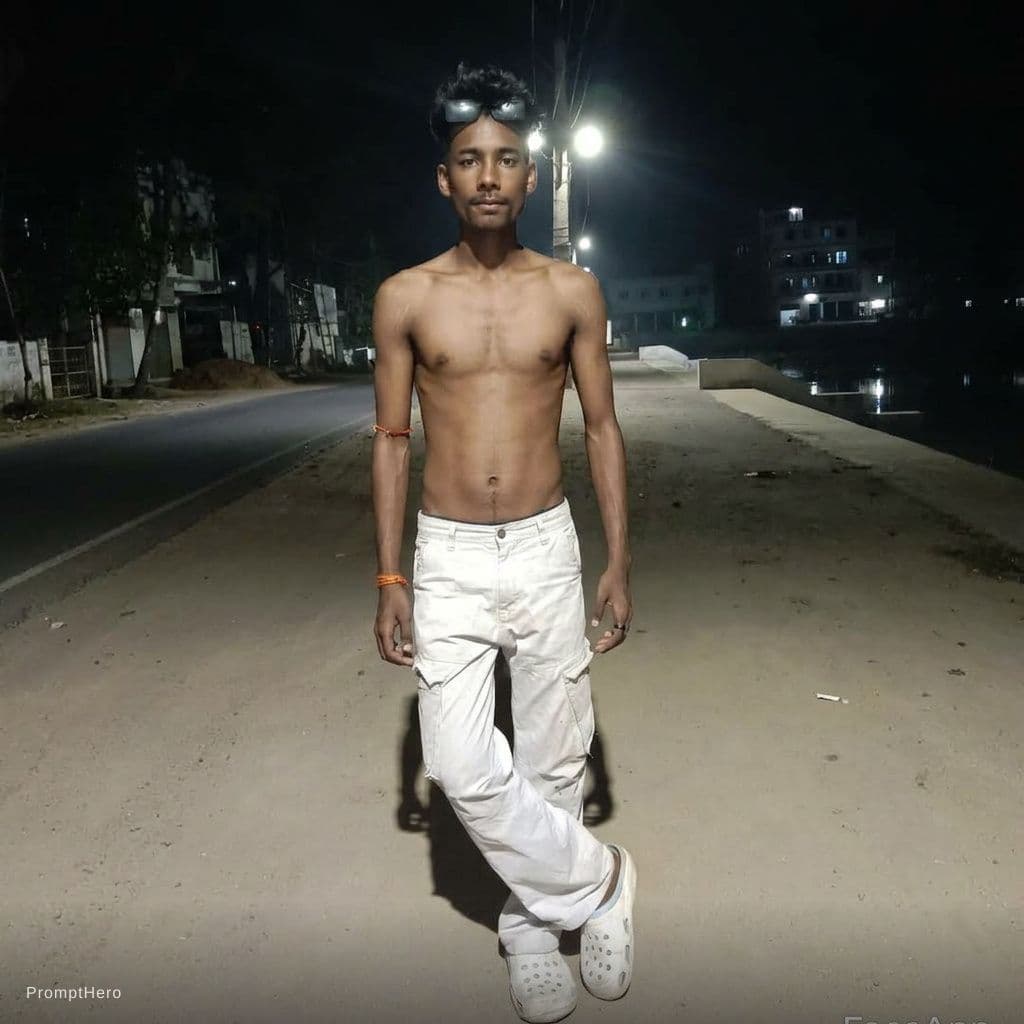 AI generated: Without cloth 