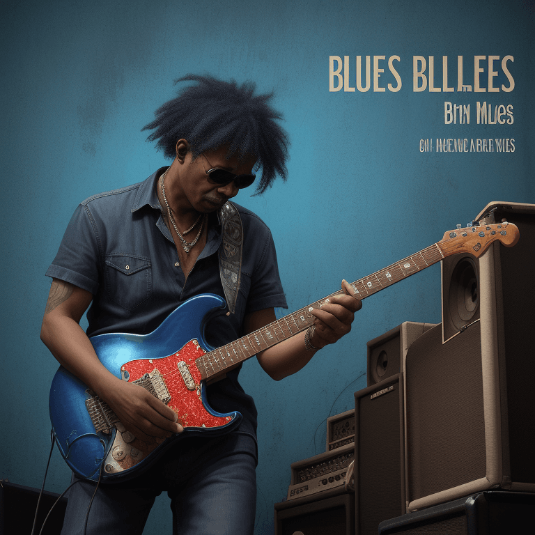 AI generated: Blues music