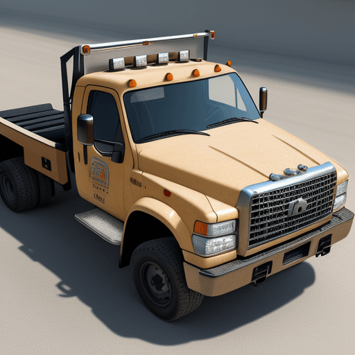 AI generated: A open bed truck loaded with 3d algebra symbols, hyperrealism, ultra-detailed, 8k --ar 16:9 --q 2 --...