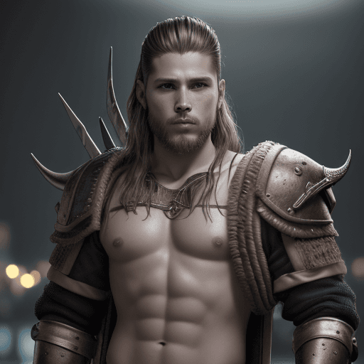 AI generated: foto de muy alta definición, 8K, 3D, en color, hiperrealista, cuerpo completo de costado de un bello...