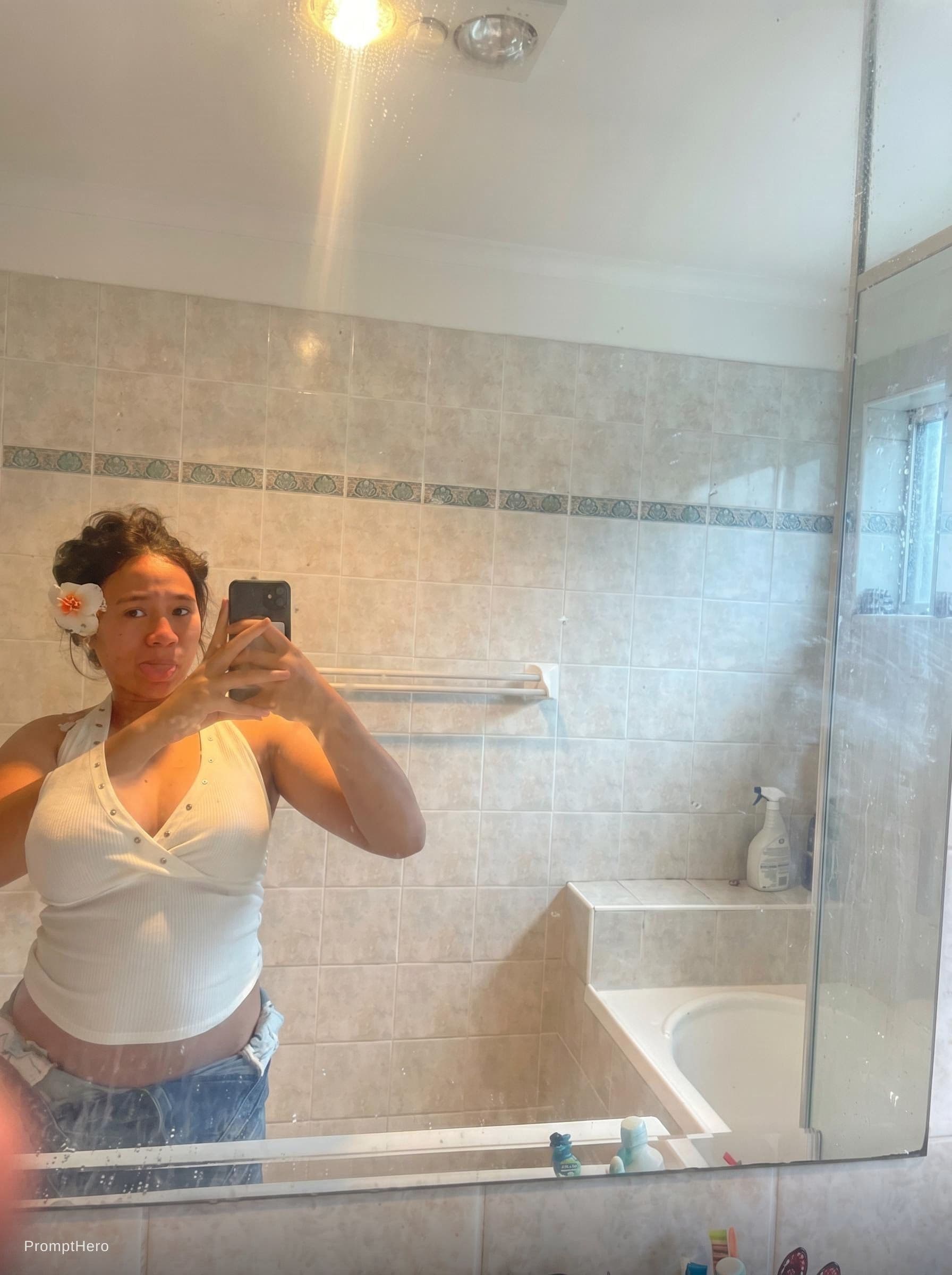 AI generated: Make her boobs bigger