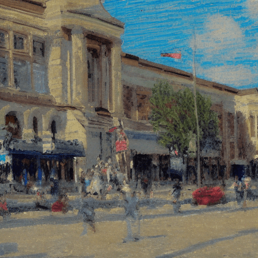 AI generated: Highly detailed impressionist representation of ignorance