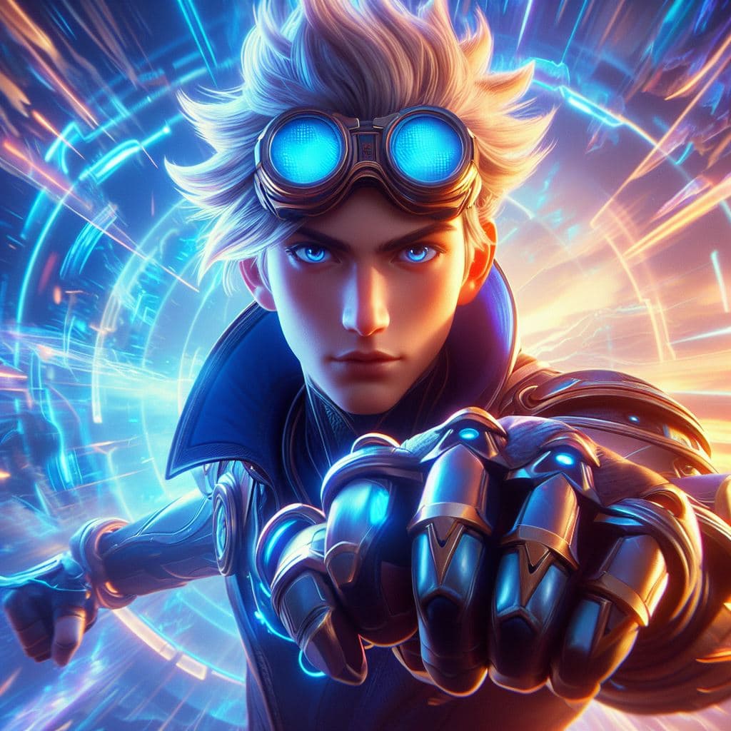 AI generated: Embark on a high-energy journey with Palestine as the central figure of League of Legends. Utilizing...