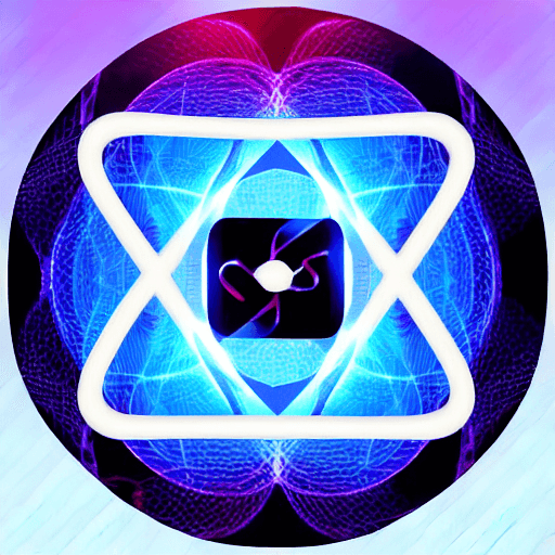 AI generated: Binaural beats, machine, app icon, audio waves, meditation