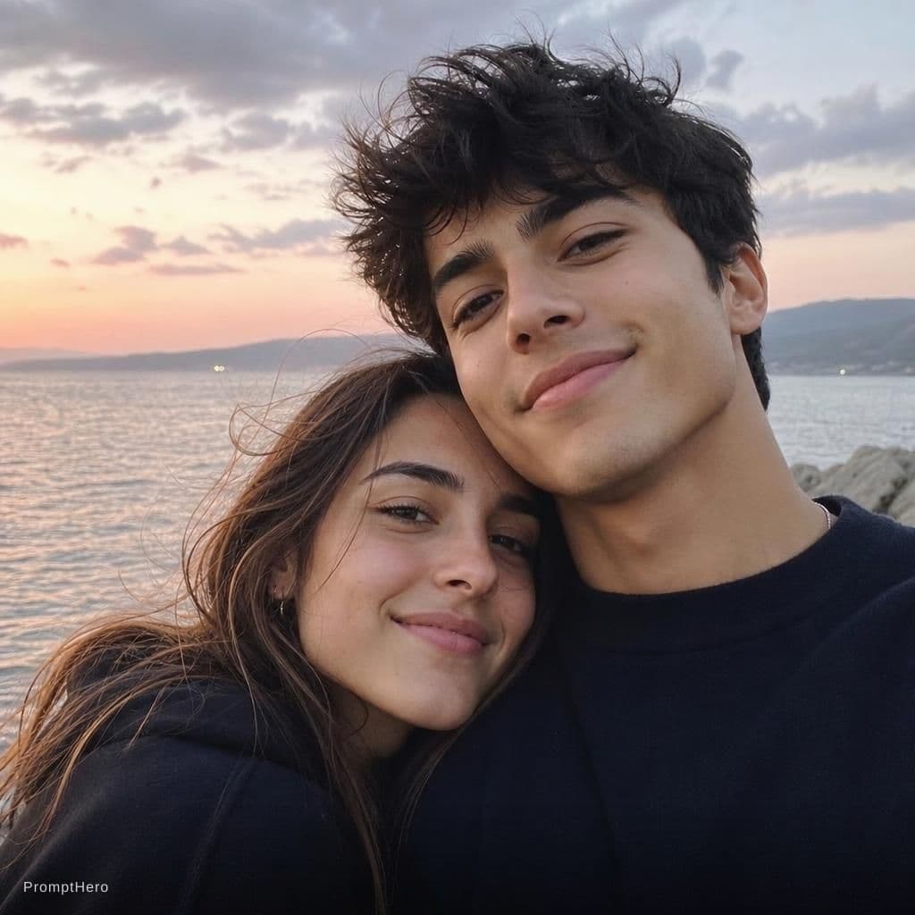 AI generated: couple photo