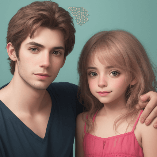 AI generated: lucas  y  mikela
