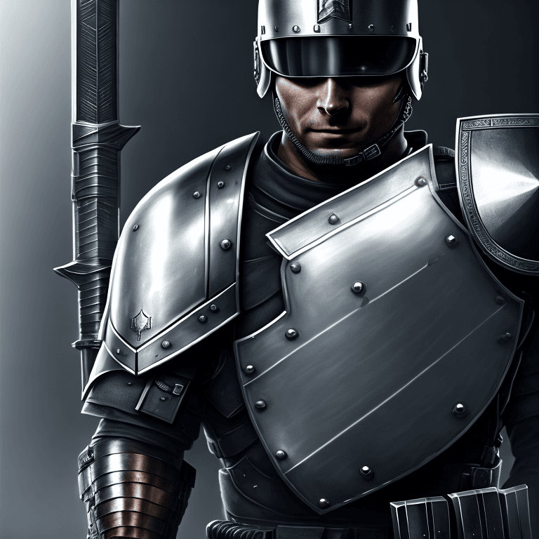 AI generated: High resolution, highly detailed Photo of a ultra realistic A nanotechnically enhanced supersoldier ...