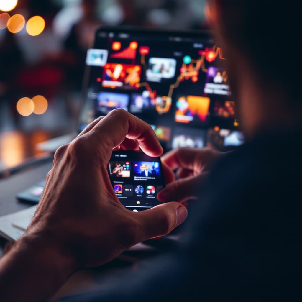 AI generated: The growth potential is huge. Platforms are promoting live content,
