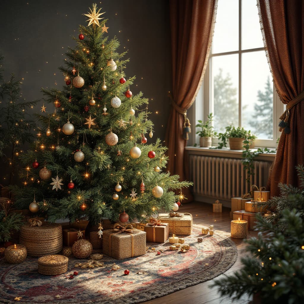 AI generated: HACER UN CRISMA DE NAVIDAD PROMPT