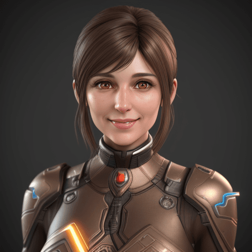 AI generated: a delicate italian woman brown eyes brown hair she's 30 years old she's gentle smiling and positive....
