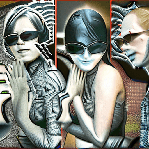 AI generated: Hot girl, gangbang
