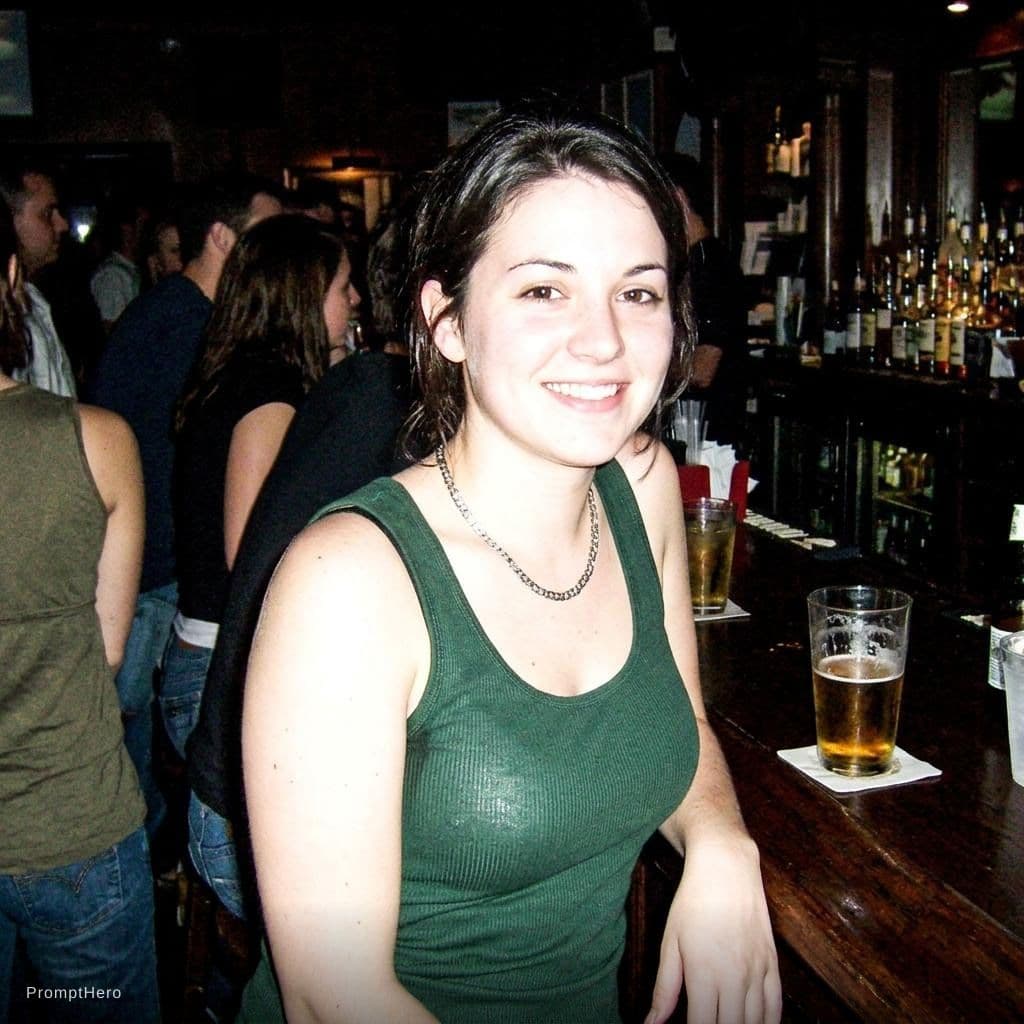 AI generated: photo taken with a compact digital camera from the early 2026s, grainy, saturated colours, flash pho...