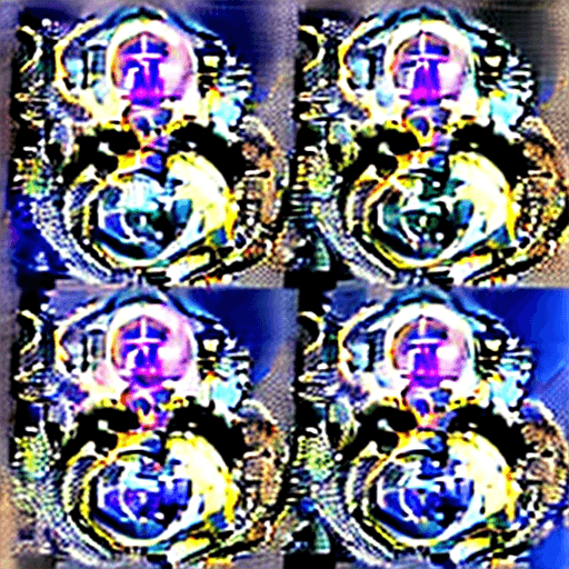 AI generated: Create an avatar representing the team 'Celestial Odyssey.' The design should feature a futuristic, ...