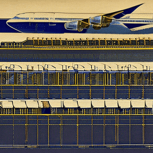 AI generated: Conceptual schematics of a 747 jumbo jet drawn by Leonardo DaVinci