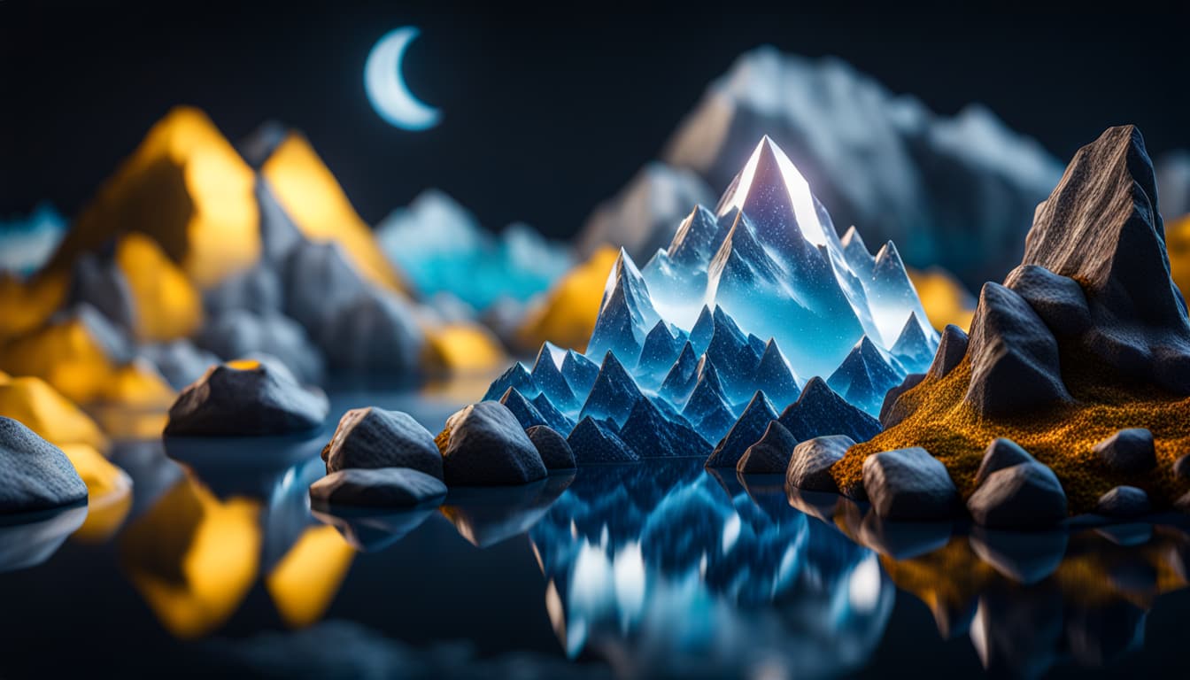 AI generated: extremely detailed CG unity 8k wallpaper, inspired by national geographic winning photos, epoxy resi...