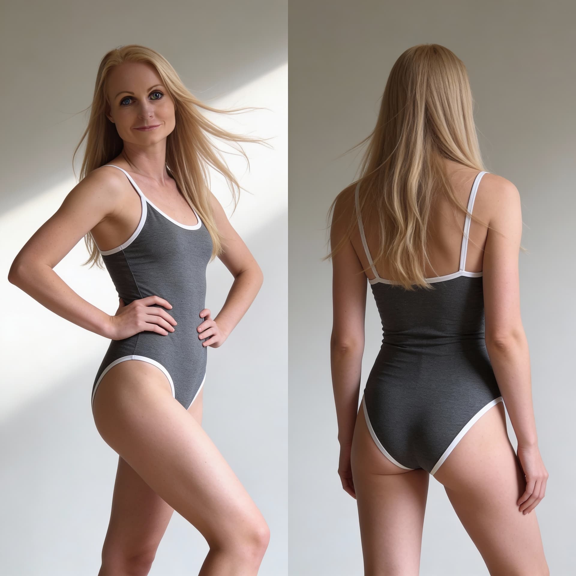 AI generated: [--- Разделение изображения ---]
split image into two halves:
left half — frontal view of the model ...