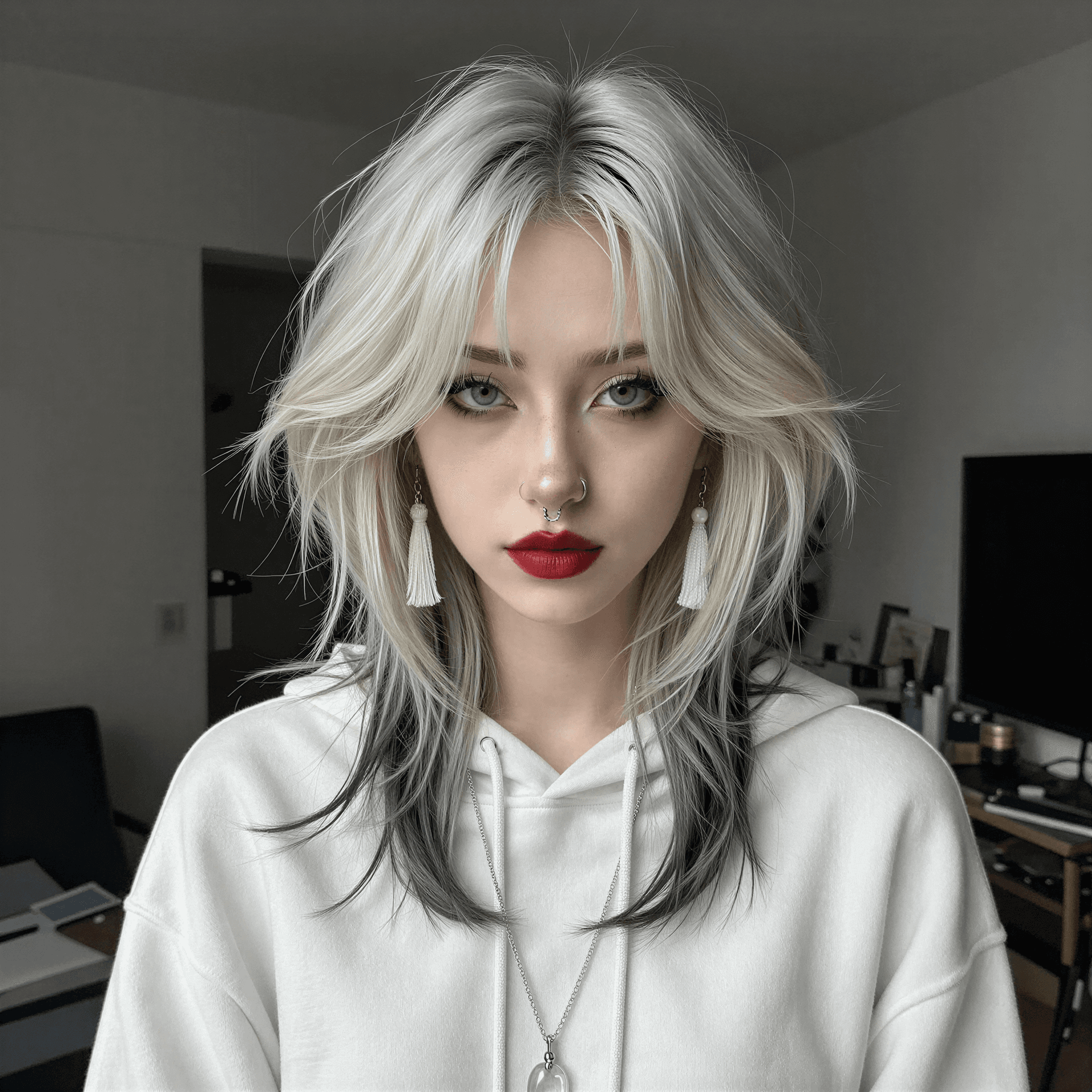 Wolf Cut Hair Cut