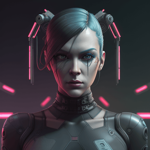 AI generated: android android games for ios or android, in the style of tristan eaton, cyberpunk dystopia, meticul...