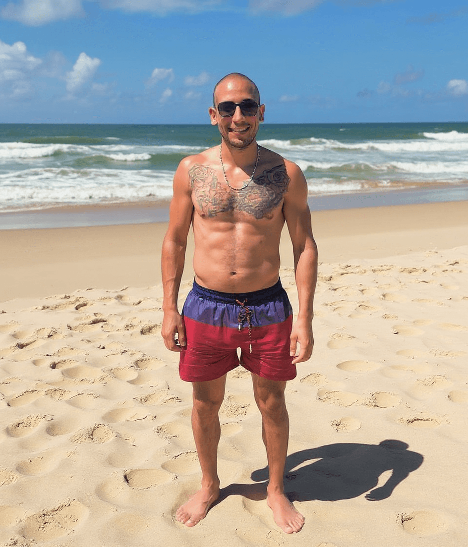 AI generated: baile sobre la playa 