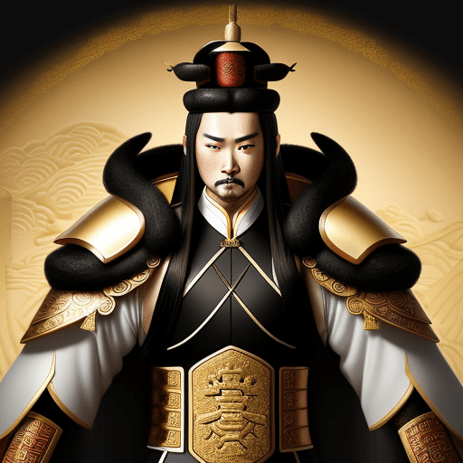 AI generated: Bao Zheng - The Chinese Lord of Justice with a black complexion, who is respected today as the cultu...