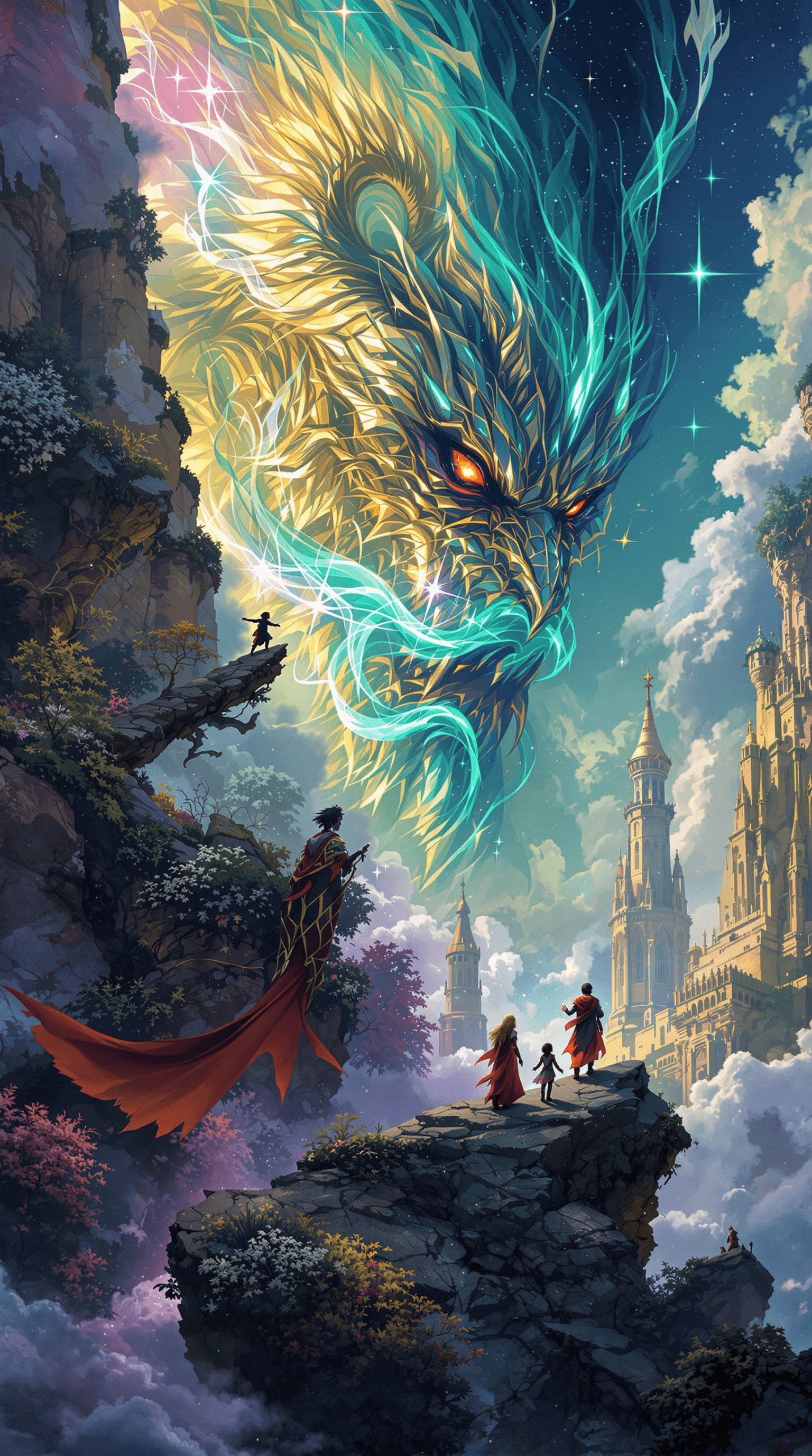 AI generated: sango fantasy, fantasy magic, , intricate, sharp focus, illustration, highly detailed, digital paint...