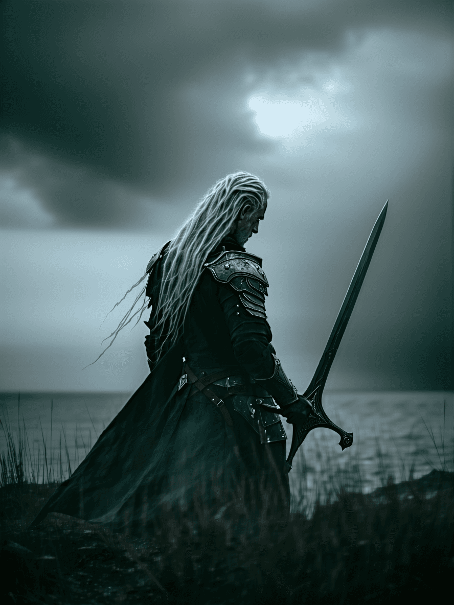 AI generated: I would be no more a king But learn the dreaming wisdom that is yours. Look on my thin gray hair and...