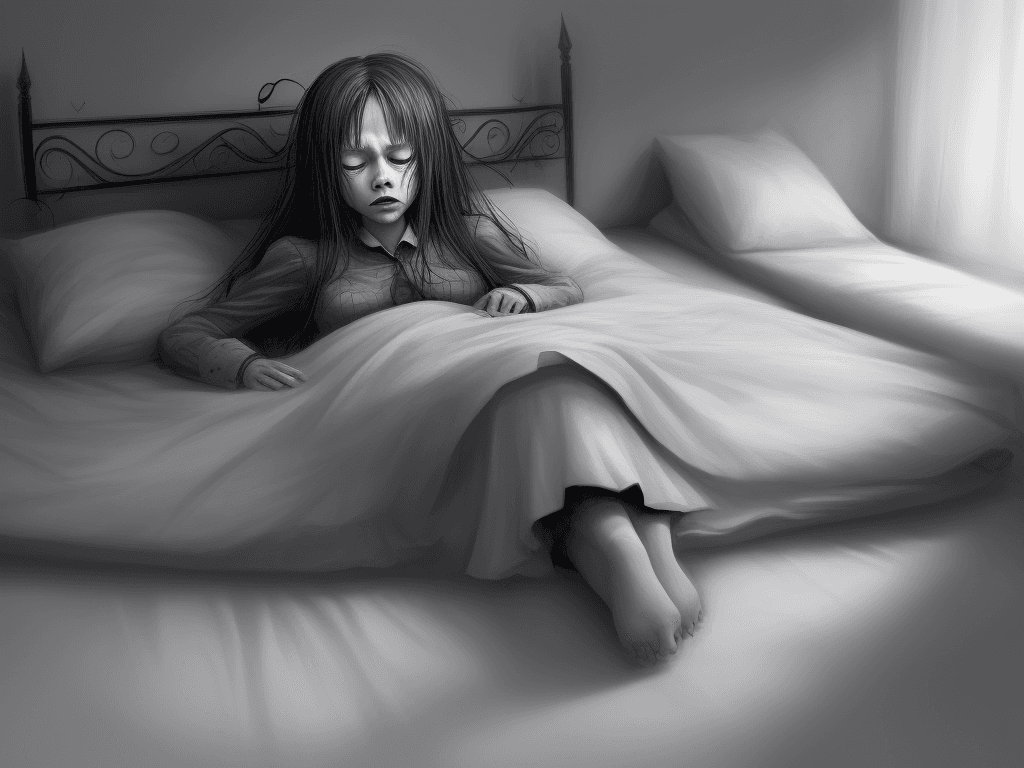 AI generated: Things that come out in my dreams when I sleep, nightmare ,