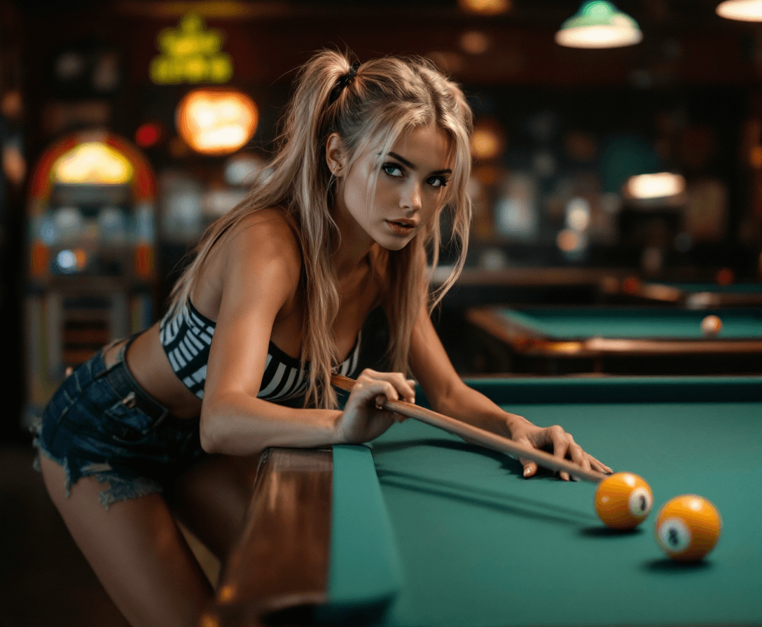 AI generated: An 8K, ultra-high detailed magazine photo shoot quality image from the side of a beautiful  woman wi...