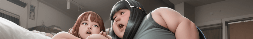 AI generated: DE score_9, score_8_up, score_8,(18 years old), (source_anime), (cute face), 1girls, (1boy, old fat ...