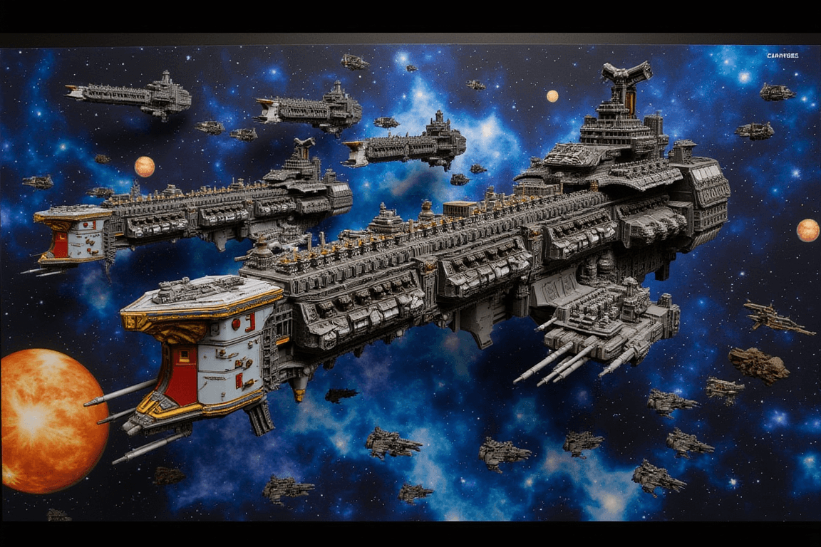 Apocalypse-class battleship frpm warhammer 40k