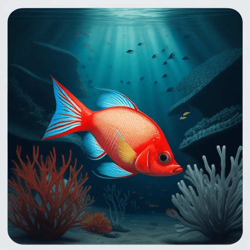 AI generated: fish