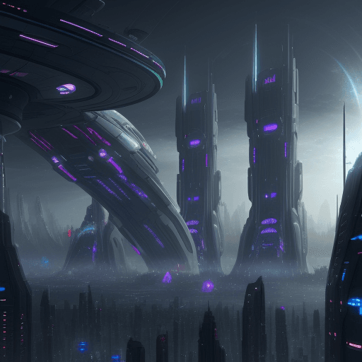 AI generated: create me a sci-fi city in the future

