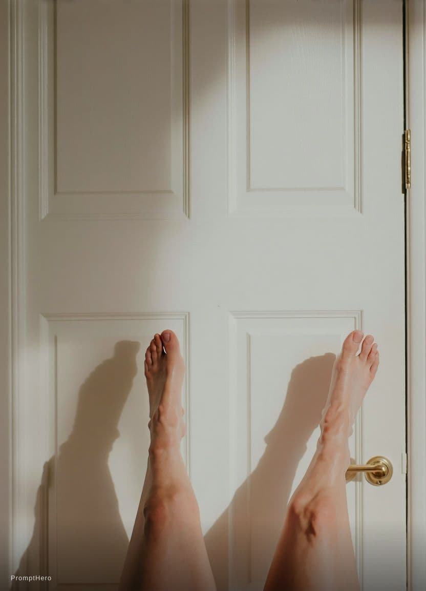 AI generated: Legs open