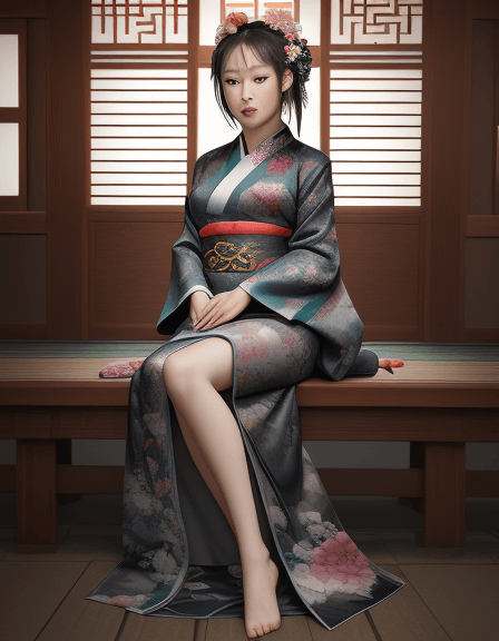 AI generated: Dynamic angle,(((masterpiece: 1.0))), (hyperrealism:1. 5), High Detail RAW color Photo,(full body: 1...