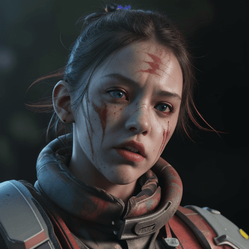 AI generated: Bloodhunt from apex legend, is a character from Apex Legend, hyperdetailed, hyper realistic, epic po...