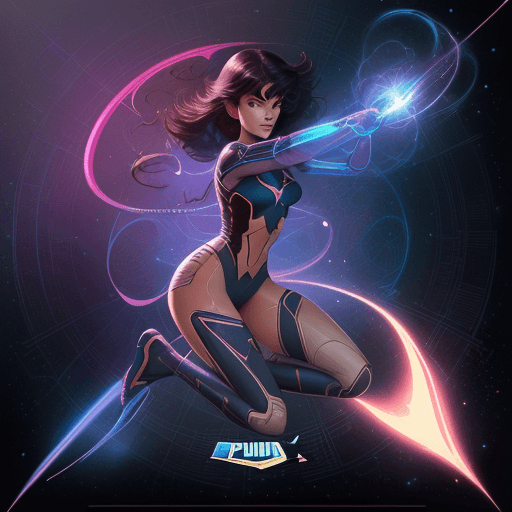 AI generated: puma 75th anniversary logo, metaverse, vittage, retro, entergalactic, Character design by charlie bo...