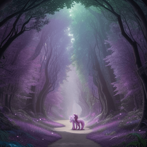 AI generated: Step into the enchanting realm of My Little Pony and imagine a scene where the main characters, incl...