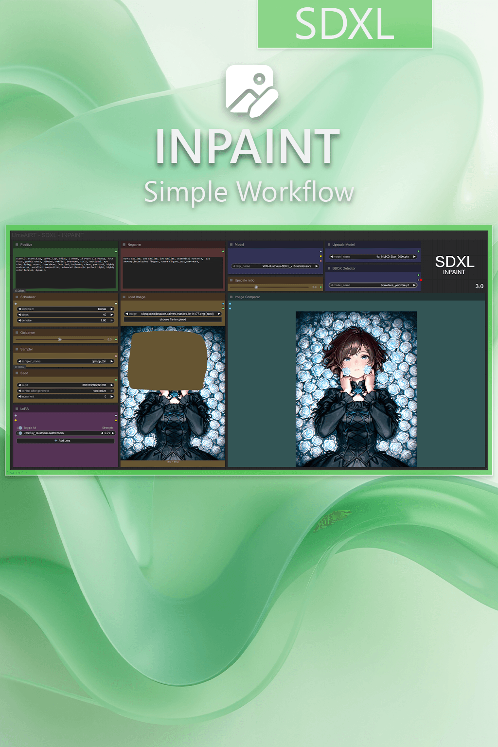 【SDXL】INPAINT