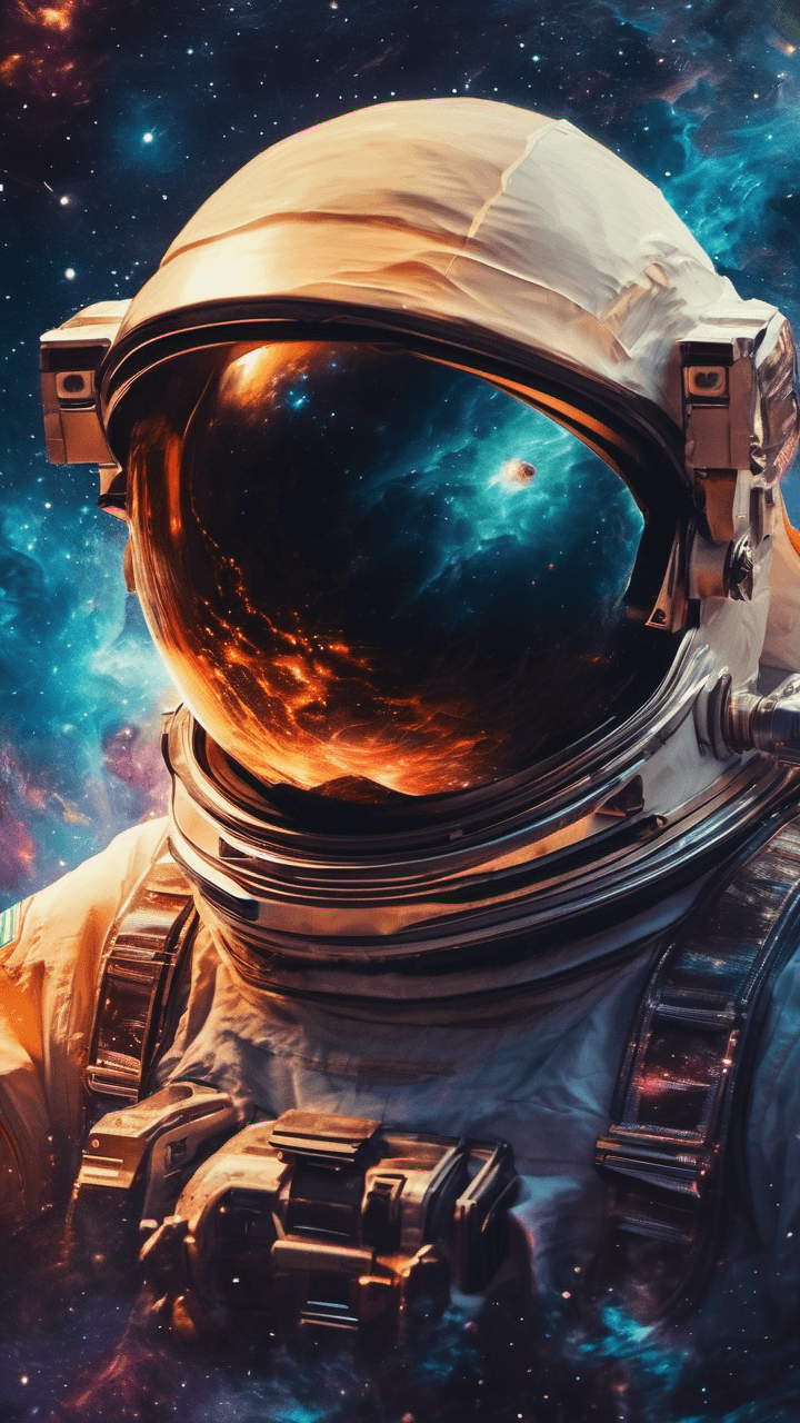 AI generated: masterpiece, stunning, best quality, captivating space themed artwork, swirling nebulas, twinkling s...