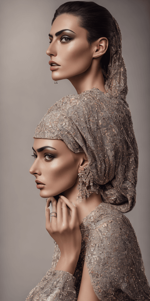 AI generated: high-resolution photo of a turk fashion supermodel, photorealistic, UHD, optimal photography, natura...