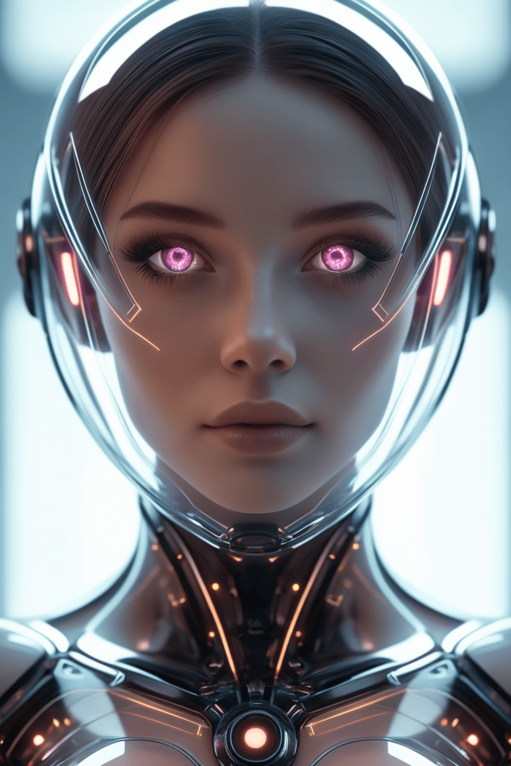 AI generated: A coquette futuristic that monitors the fill level and looks really cute.