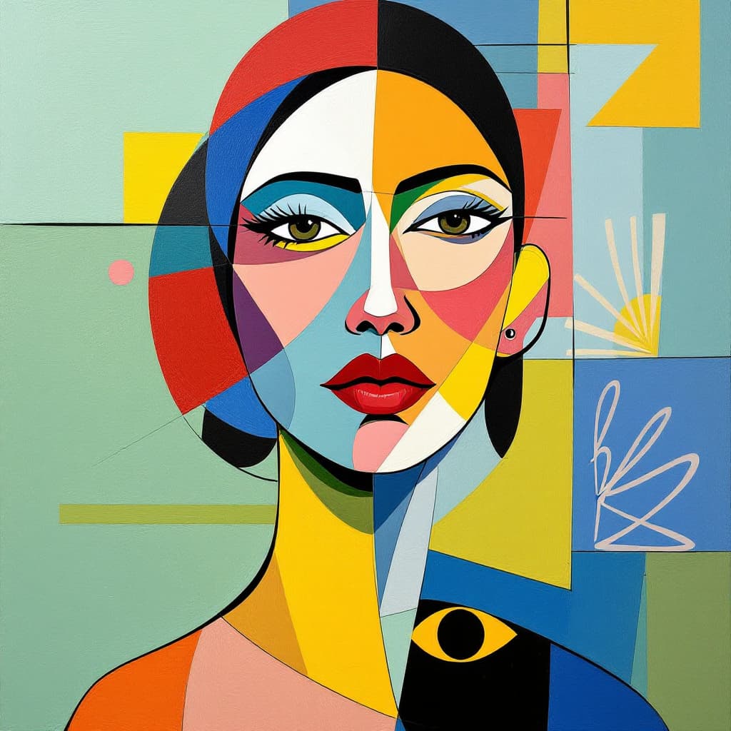 AI generated: crea "Una mujer latina, con rasgos faciales distintivos y una expresión serena”: renderizada en el e...