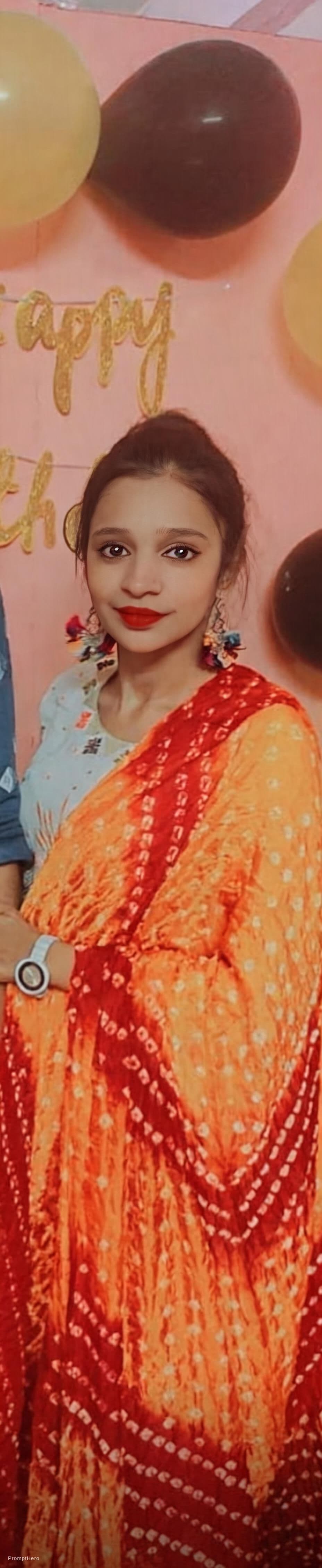 AI generated: Sexy girl in indian style 